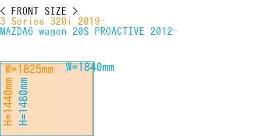 #3 Series 320i 2019- + MAZDA6 wagon 20S PROACTIVE 2012-